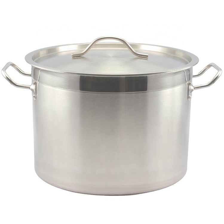 Hot sales stainless steel cooking pot set cookware for chef with good quality