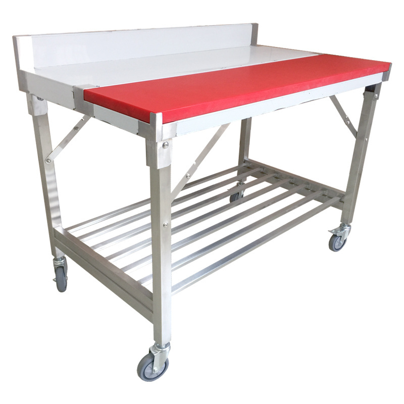 Heavy Duty Commercial Kitchen Work Table Stainless Steel Working Table