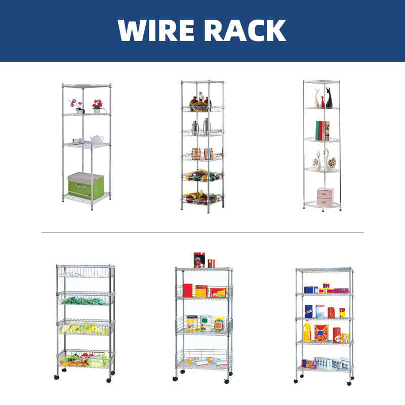 Hot Sales Wintend Wire Closet Shelving Full Size Wire Shelving Closet Equipment Wire Shelf Rack