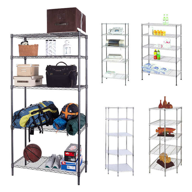 Mordan Wire Shelving System In Kitchen Wadrobs Commercial Kitchen Linen Line Closet Rack