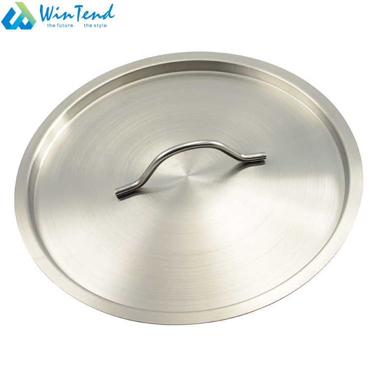 Restaurant Commerccial Kitchen Soup Pot Maker Wholesale Stock Pot Stainless Steel Stock Pot