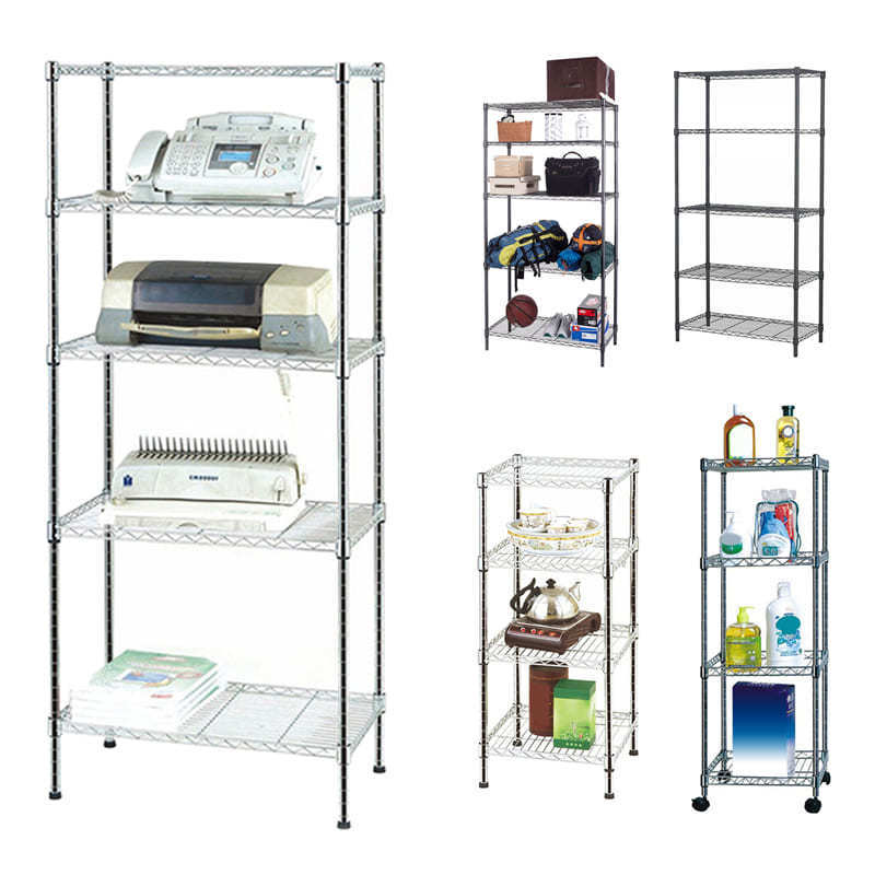 Hot Sales Wintend Wire Closet Shelving Full Size Wire Shelving Closet Equipment Wire Shelf Rack