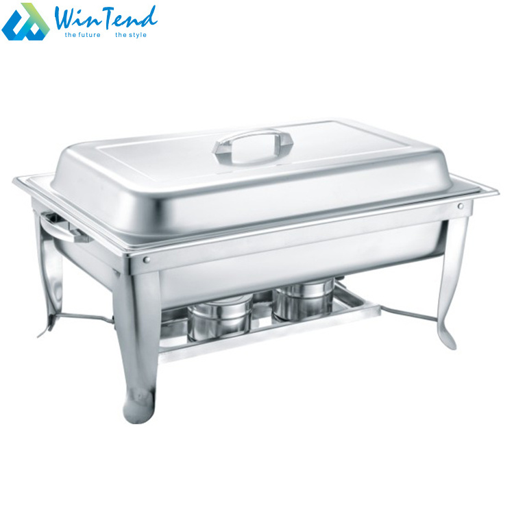 Hot Sale Stainless Steel Chafing Dish Buffet Set Luxury Small Serving Dish