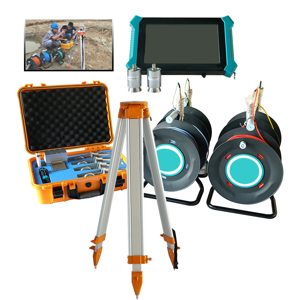 Cross Hole Ultrasonic Monitor 4 Channels Borehole Logging Equipment