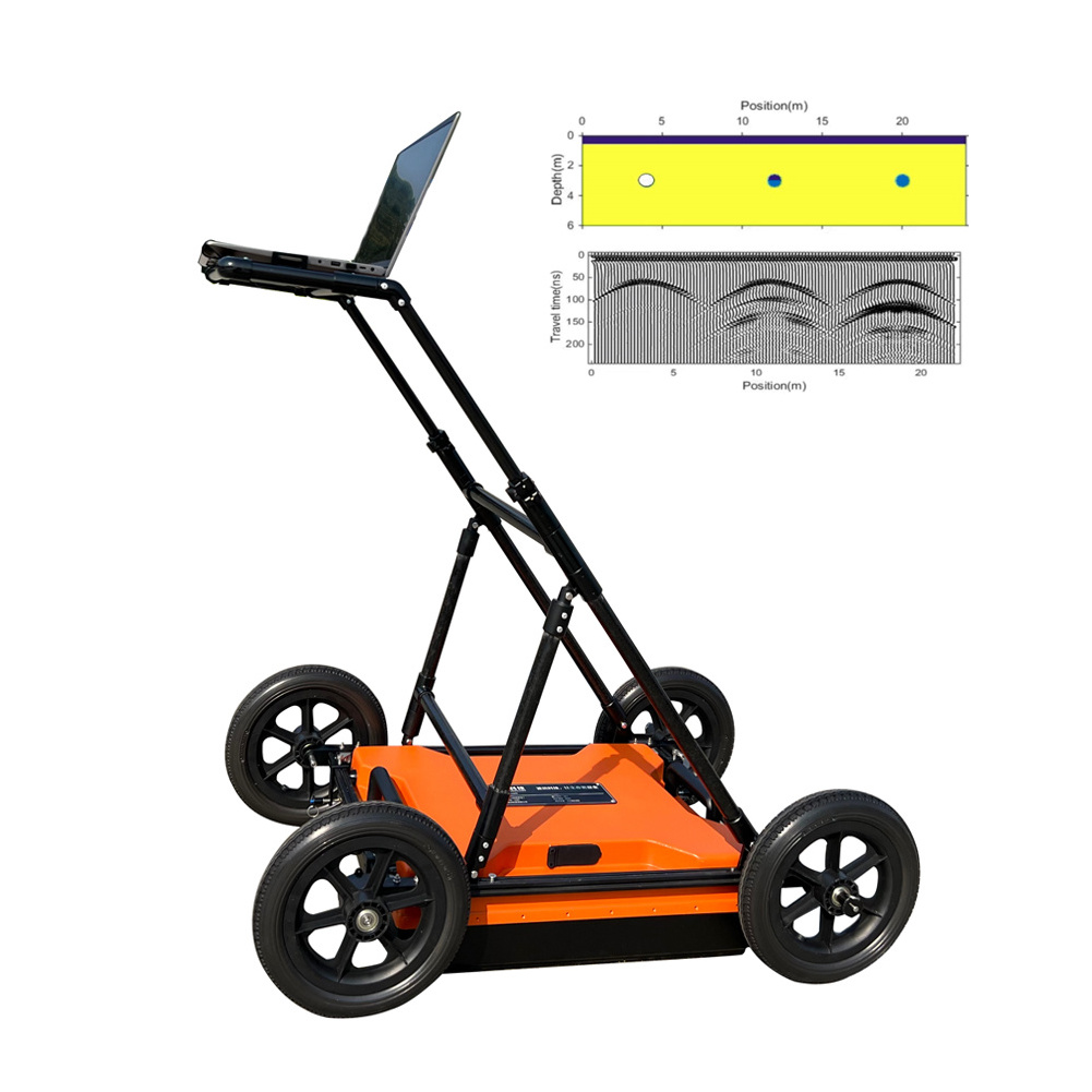 Handheld Deep Ground Penetrating Radar System 3D Scanner