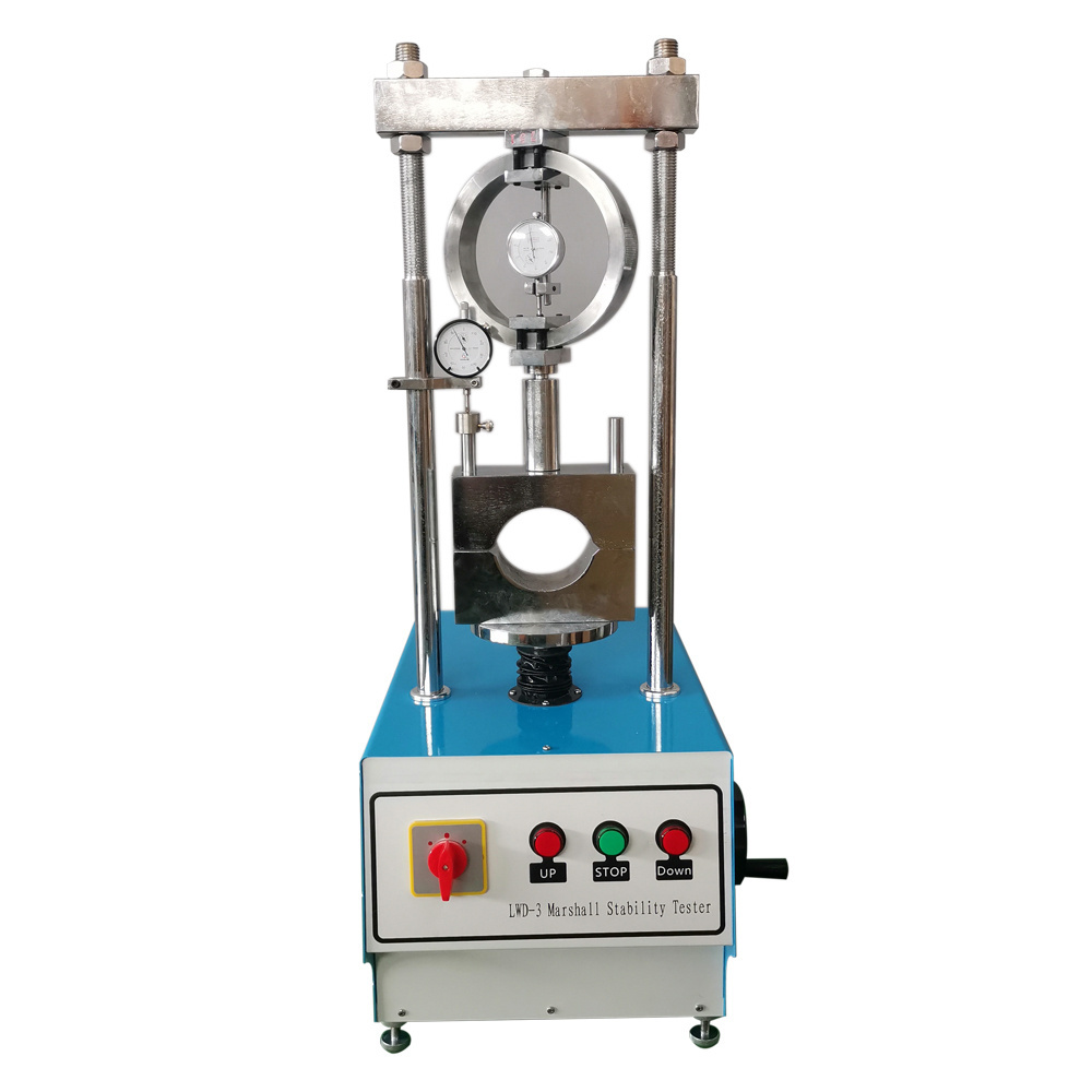 Custom Logo High Precision Digital Marshall Compression Stability Apparatus Tester Machine