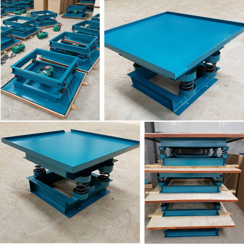 Factory Price High Quality Small Electrodynamic Vibrating Table For Concrete Moulds