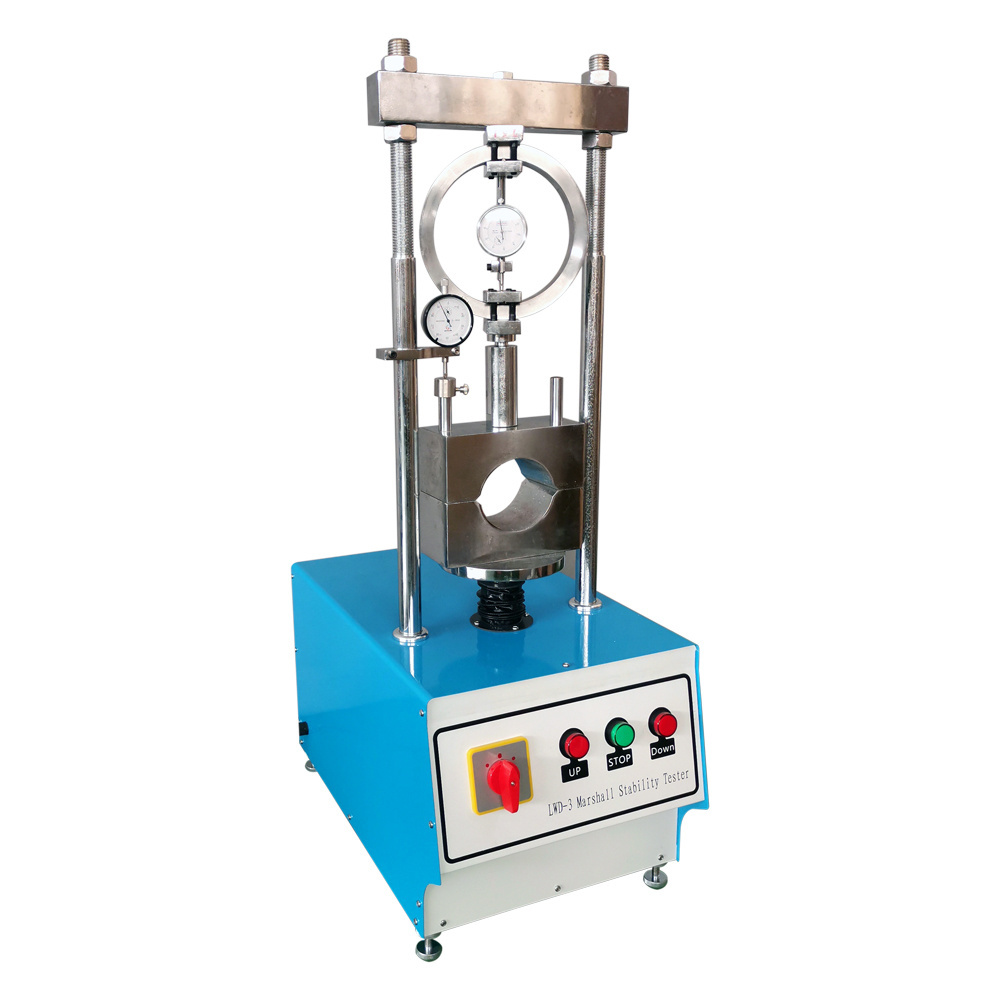 Custom Logo High Precision Digital Marshall Compression Stability Apparatus Tester Machine