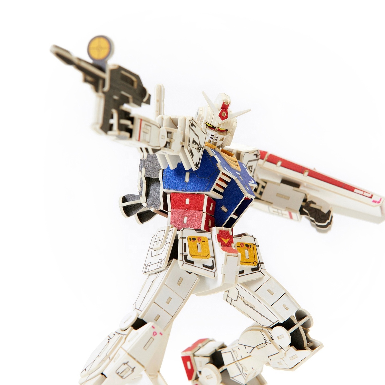 Gundam Series Model Crafts RX-78-2 Gundam Adult 3D Puzzle Toys Paper Craft Kit