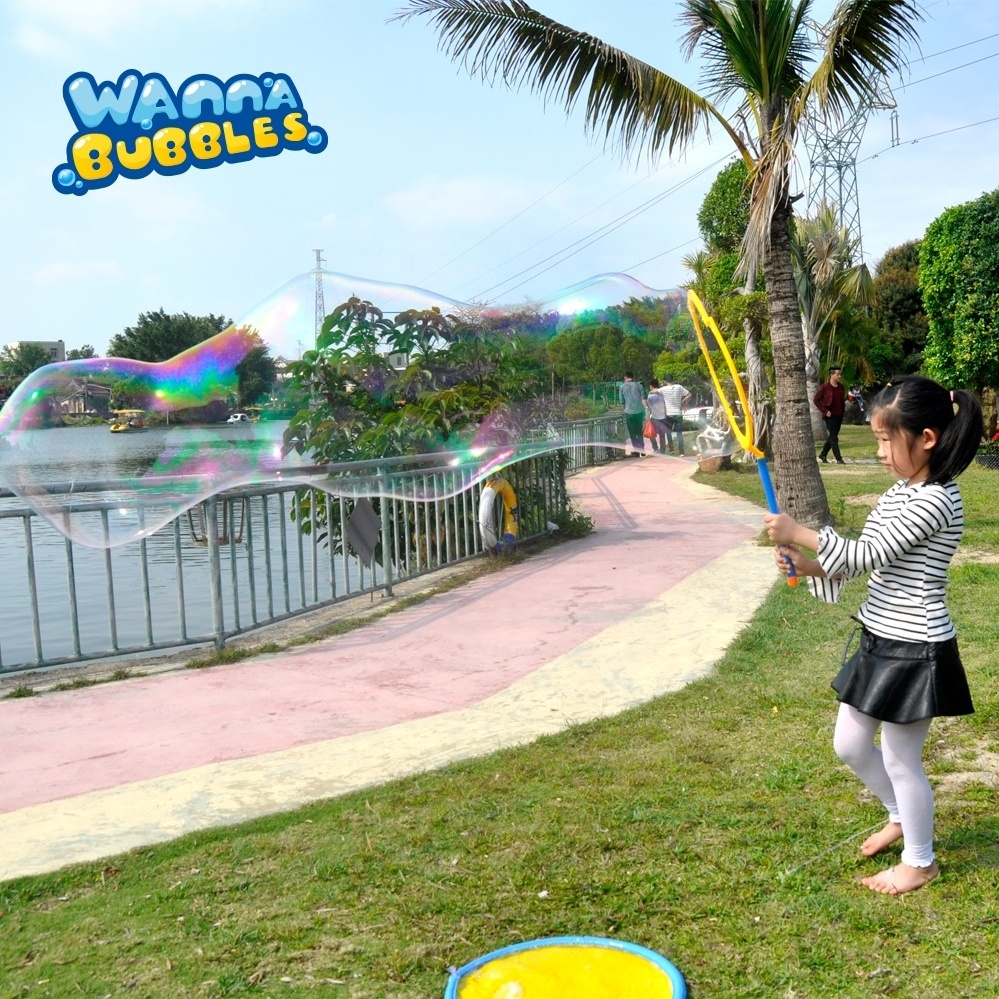 65cm Summer Party Favor Maker Soap Big Bubble Solution Stick Toy giant soap bubbles huge bubble wand