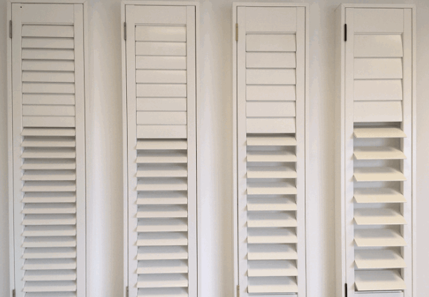 Factory wholesale pvc plantation shutters wooden shutters