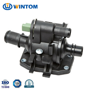 WINTOM ISO9001 Plastic PA66-GF30 Thermostat Housing Coolant Flange Complete with Sensor 1336.V6/1148098