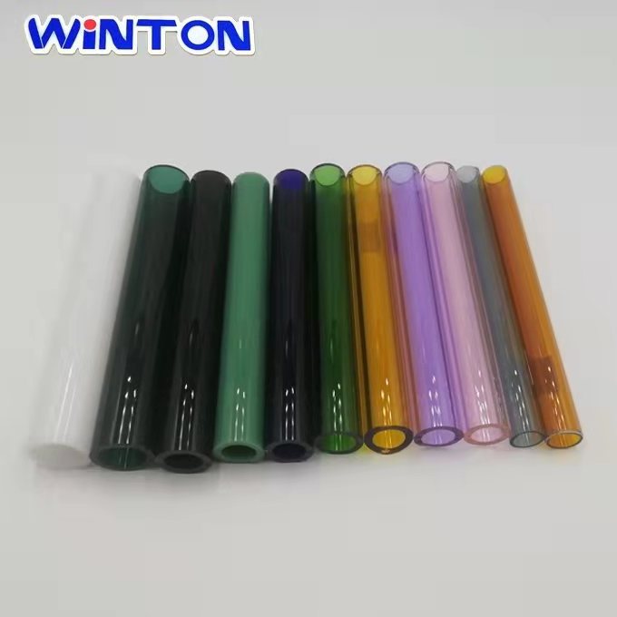 Winton Top selling Customized clear borosilicate tube glass pipe