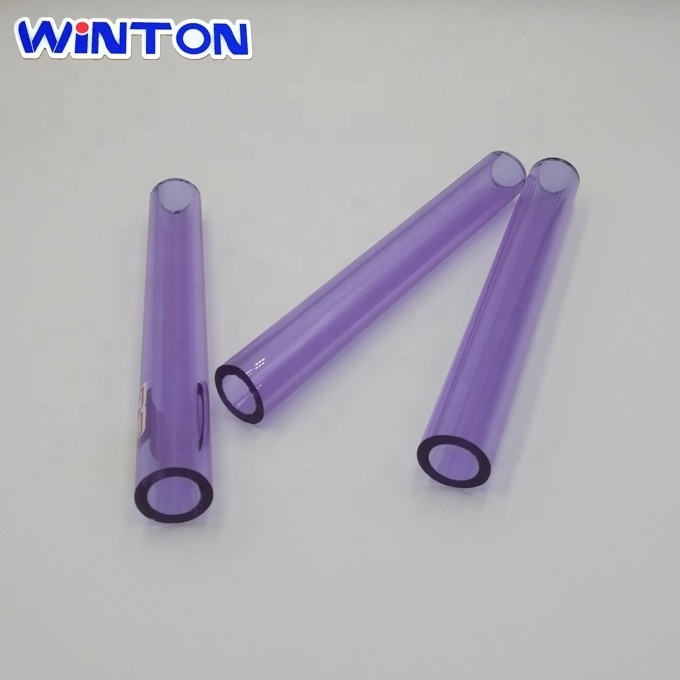 Winton Top selling Customized clear borosilicate tube glass pipe