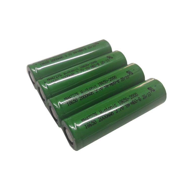 Wintonic Battery 20650 Lithium Ion Battery 2000mAh 3000mAh for LED Flashlight