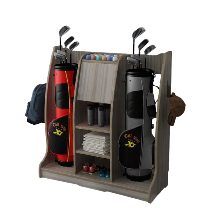 Golf Equipment Accessories Storage Display Rack Golf Bag Storage Rack Display