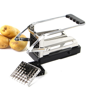 Customize Vegetable And Fruit Ricer Kitchen Tool Stainless Steel French Fry Cutter Machine Potato Chipper