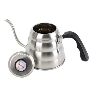 Custom Hot Selling Stainless Steel Coffee Kettle Gooseneck Coffee Kettle With Thermometer