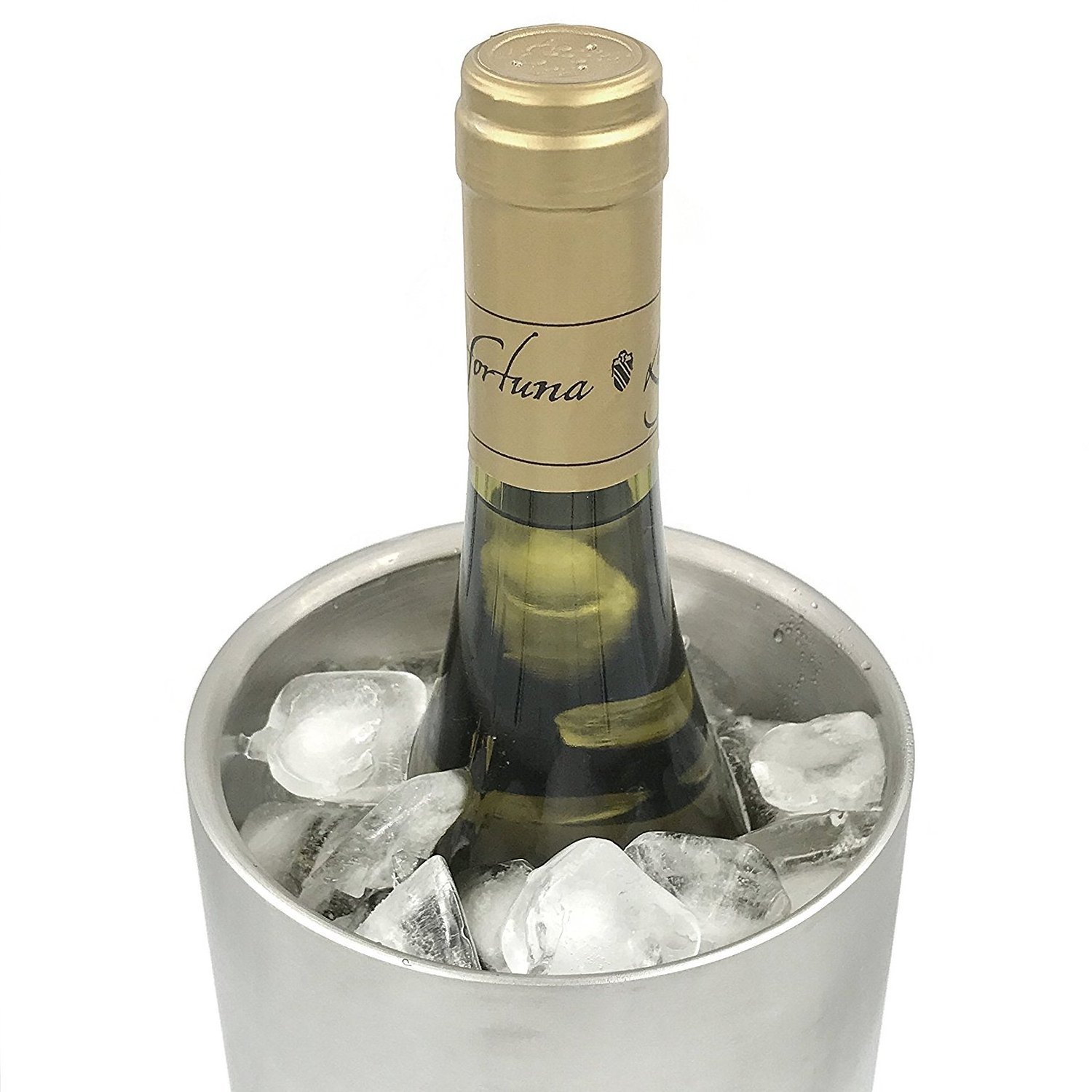 304 Cooler Stainless Steel Beer Metal Champagne Wine Cube Nightclub Insulated Luxury Ice Bucket