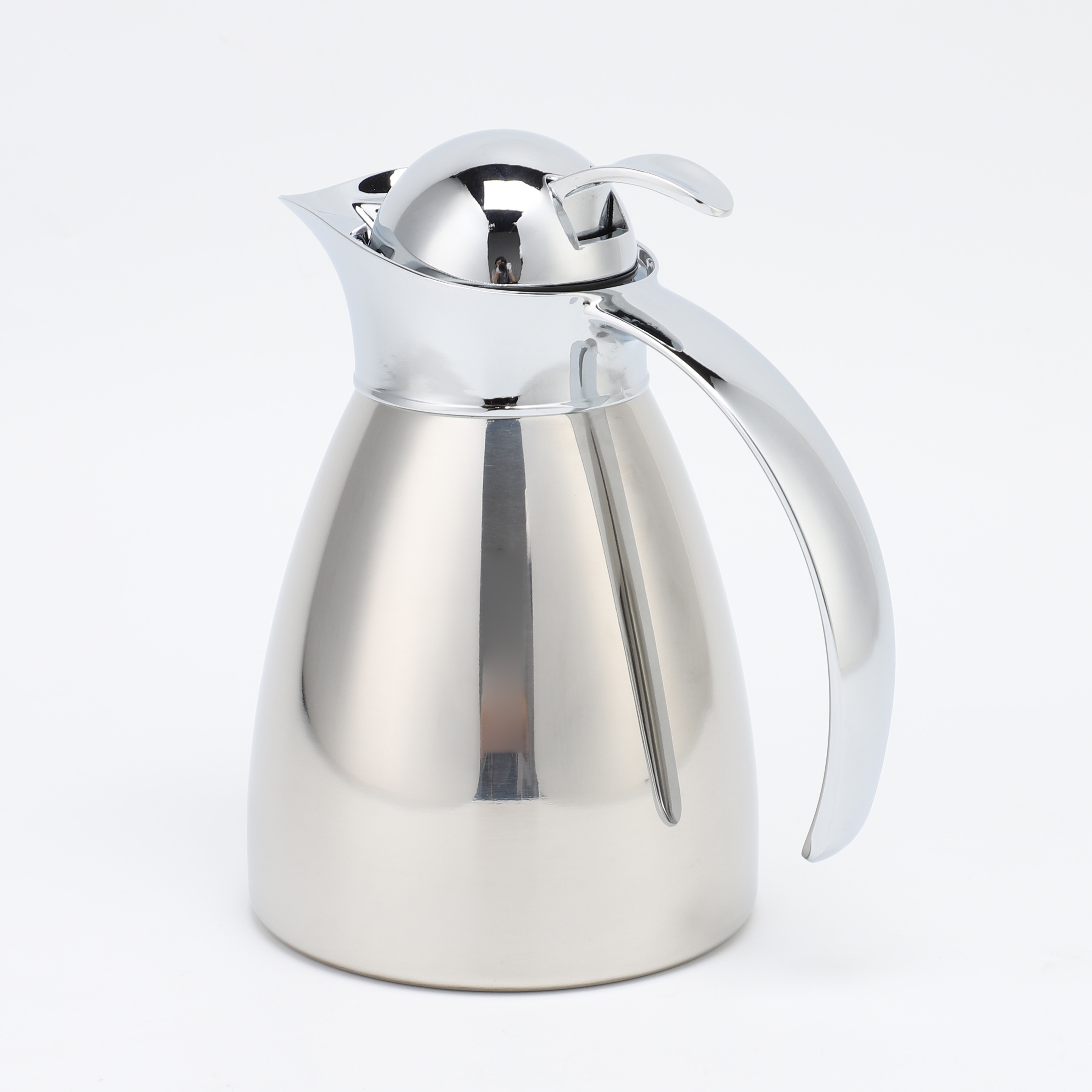 1L/1.5L/2L Hot Selling Double Walled Vacuum Insulated Colorful Stainless Steel Thermos Tea Coffee Pot For Thermal Coffee Carafe