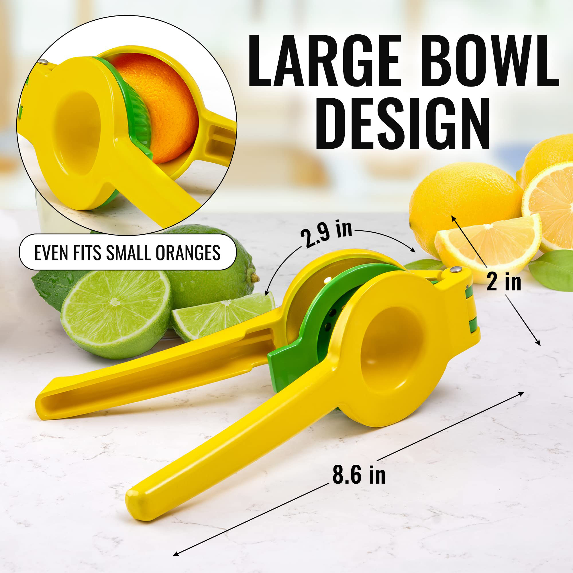 2 In 1 Stainless Steel Lemon Squeezer High Quality Manual Fruit Juicer Fruit Juicer Lime Squeezers