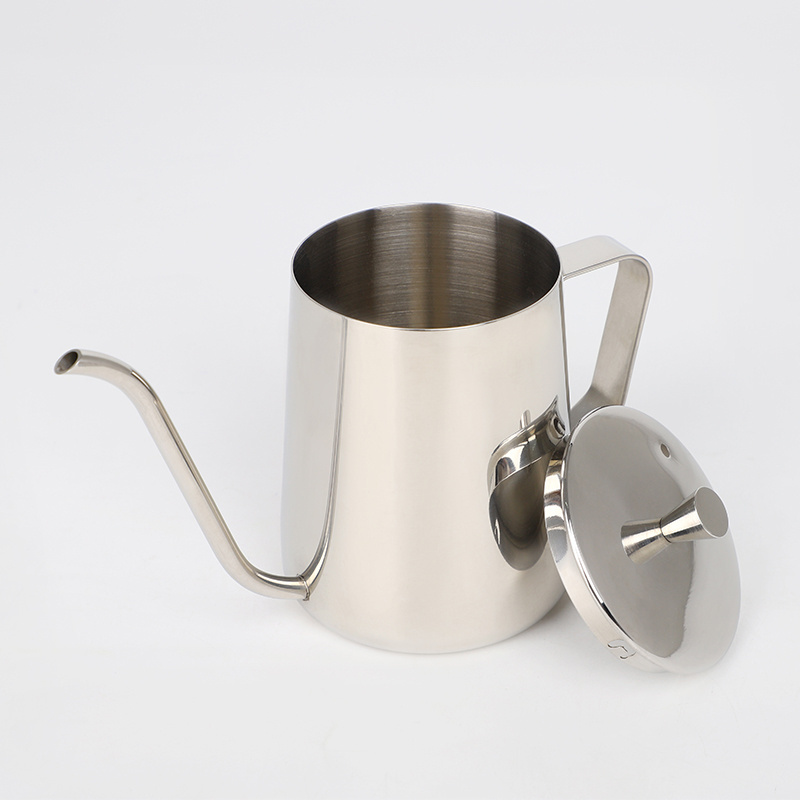 250ml 350ml 600ml Stainless Steel Long Narrow Spout Pour Over Coffee Kettle For Hand Drips Coffee