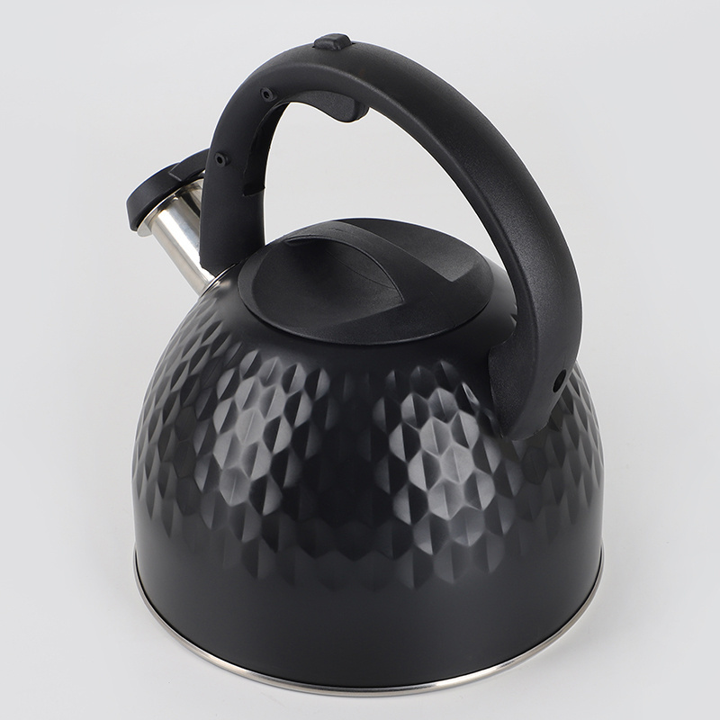 3.0L Whistling Tea Kettle  Tea Pot Customized Color Stainless Steel Hot Water Teapot for ALL Stovetop