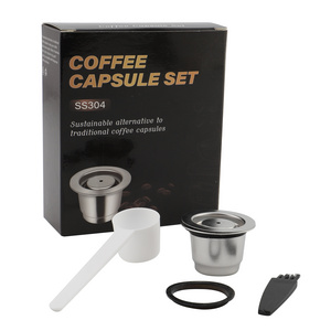 Stainless Steel Capsules Coffee Filter Reusable K Cups reusable coffee pods for Keurig 1.0 & 2.0 Single Cup Coffee Makers