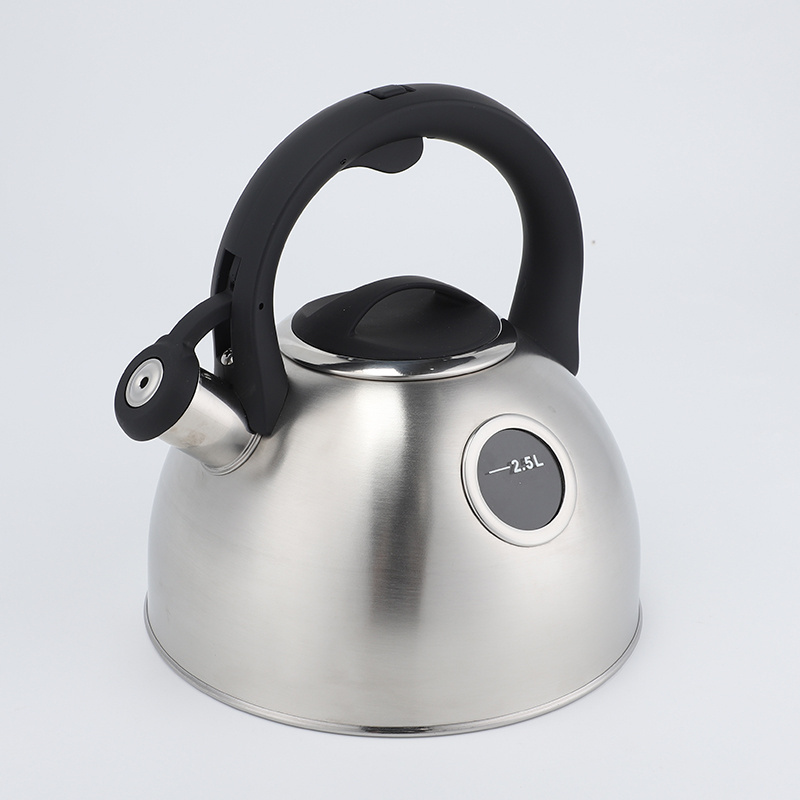 2.5L Stovetop Water Kettle Tea Pot Stainless Steel Whistling Kettle