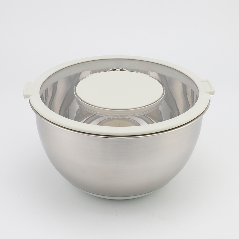 Stainless Steel Mixing Bowl With Grater Salad Mixing Bowls Set