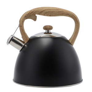 3L Tea Pot Stovetop Water Kettle 3.2QT Food Grade Stainless Steel Whistling Kettle