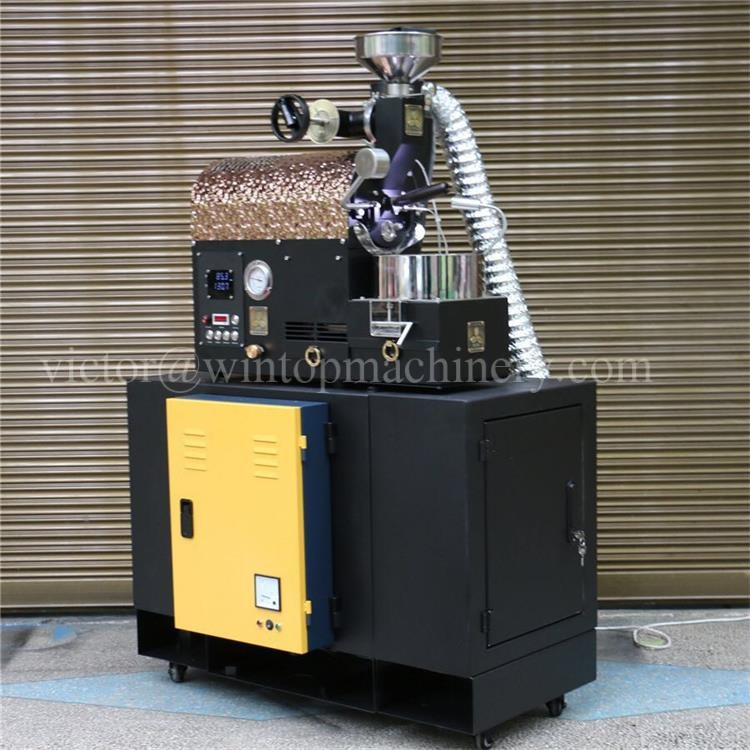 household coffee roaster machine mini 500g electric infrared coffee bean roaster machine for sale