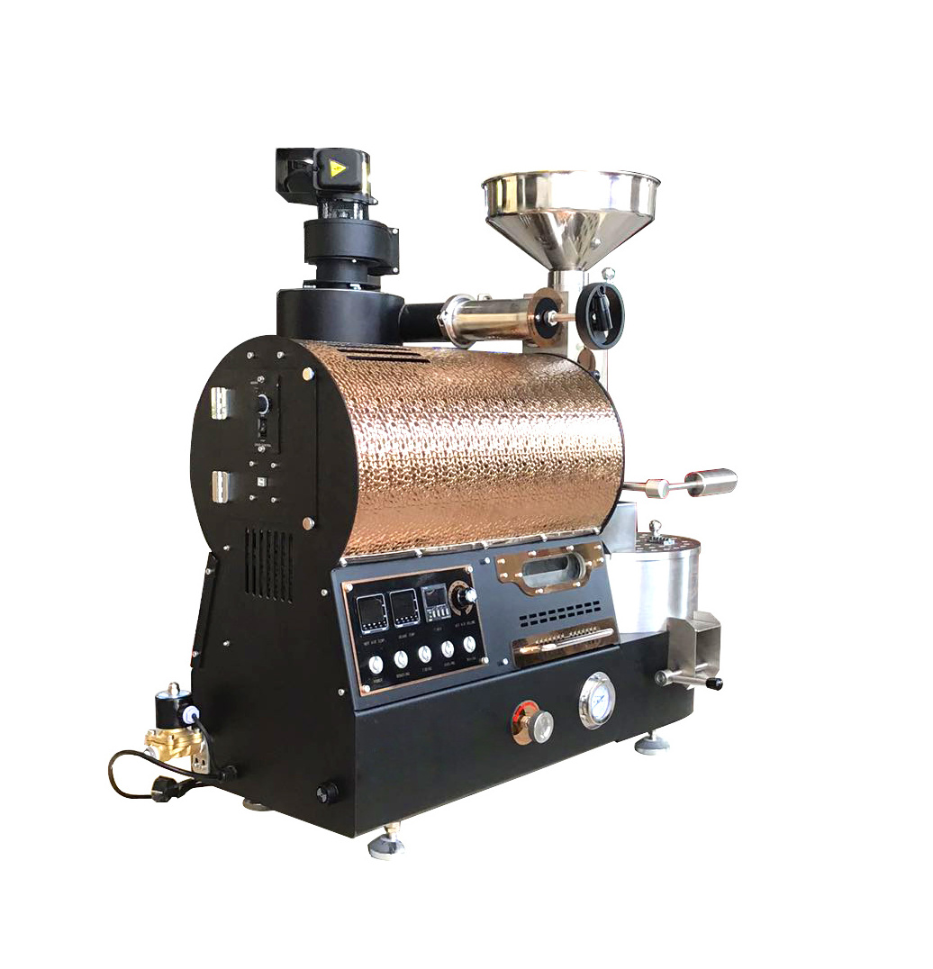 Gas Stainless Steel Coffee Roster Machine  Commercial Coffee Machine Household Coffee Roaster 2kg