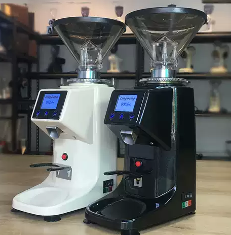 Wintop Touch Screen Coffee Bean Grinding Machine Coffee Bean Grinder Burr blade Commercial Grinder for Coffee shop