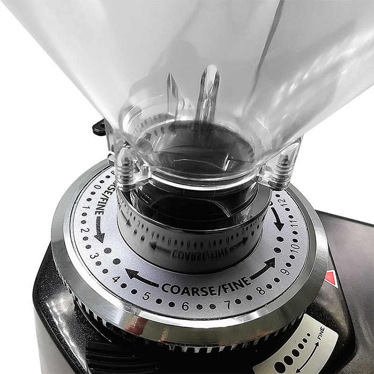 Electric bean grinder coffee bean grinder automatic commercial home use Espresso quantitative straight out flat tooth grinder