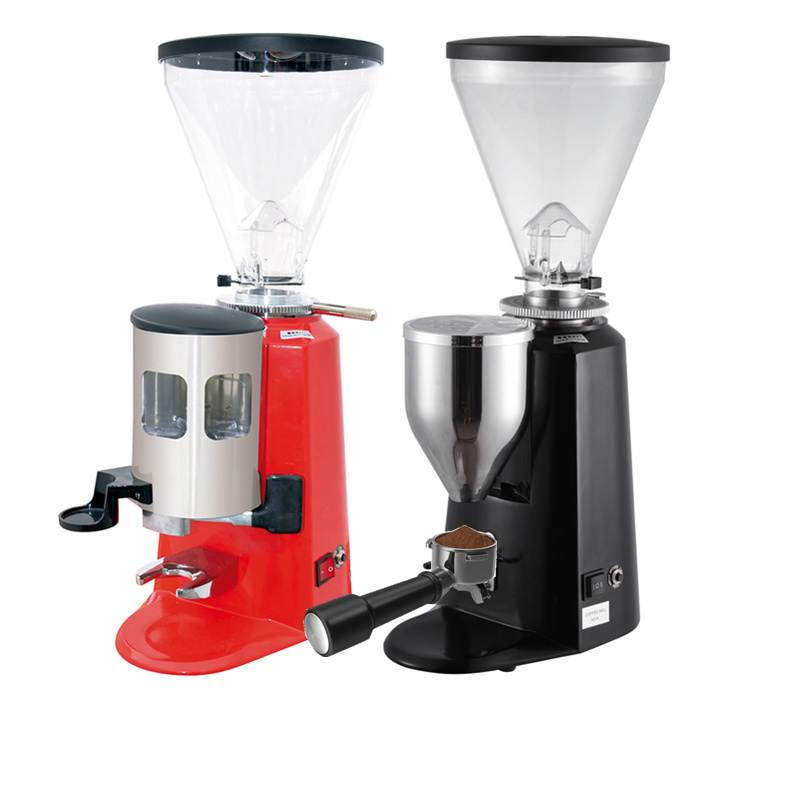 Wintop Steel Bur Coffee Grinder Commercial Coffee Grinder Machine Espresso Machine Coffee Beans Crusher