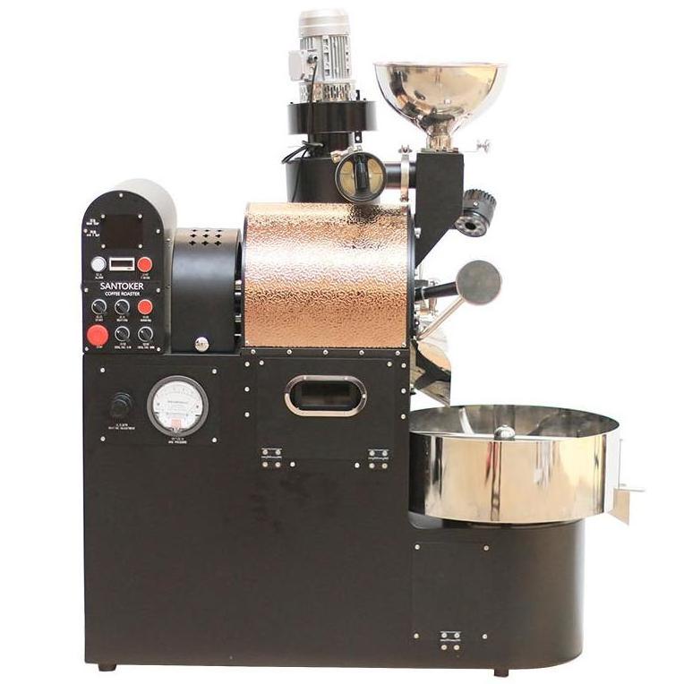 Santoker 1.5kg 2kg Coffee Bean Roasting Machine Gas Beans Machines Carbon Steel Drum Roaster