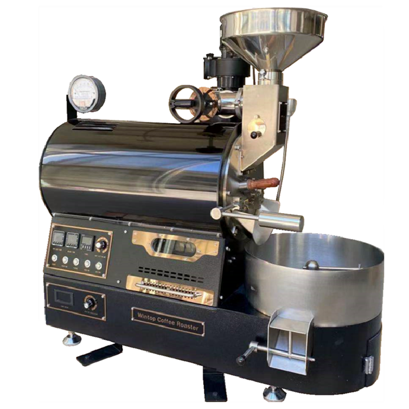 Gas Stainless Steel Coffee Roster Machine  Commercial Coffee Machine Household Coffee Roaster 2kg