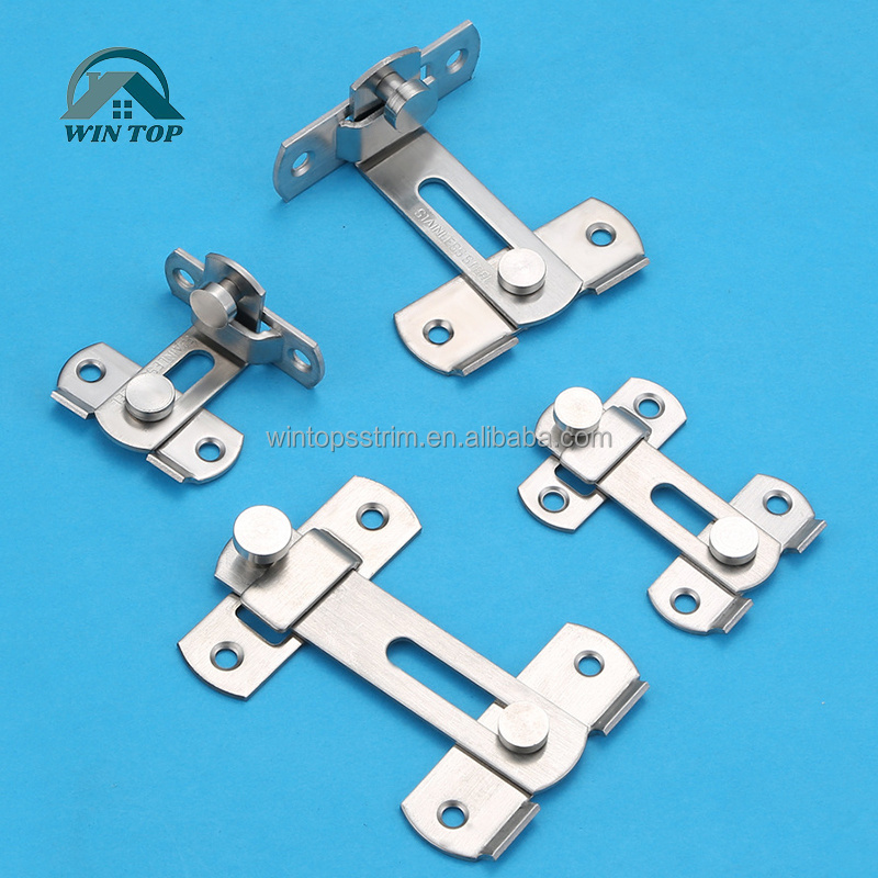 Win Top 180 Degree Flip Sliding Barn Door Lock for Privacy Safe Barn Door Locks Latches for Barn Pet Door Bathroom