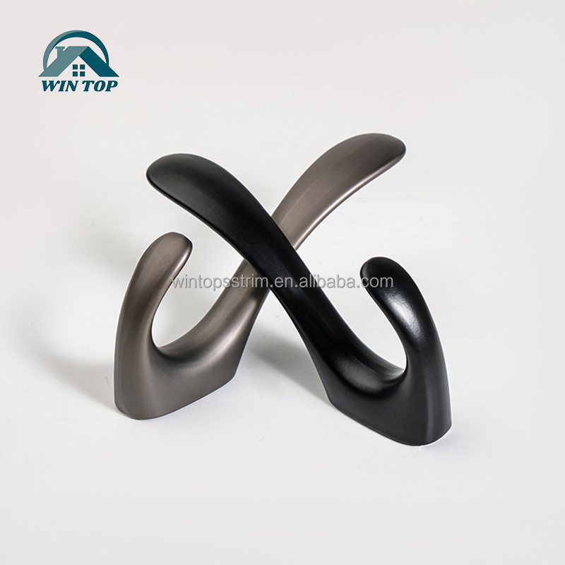 Win Top Heavy Duty Dual Coat Hooks Wall Mounted Wall Hooks for Coat Scarf Bag Towel Key Cap Backpack