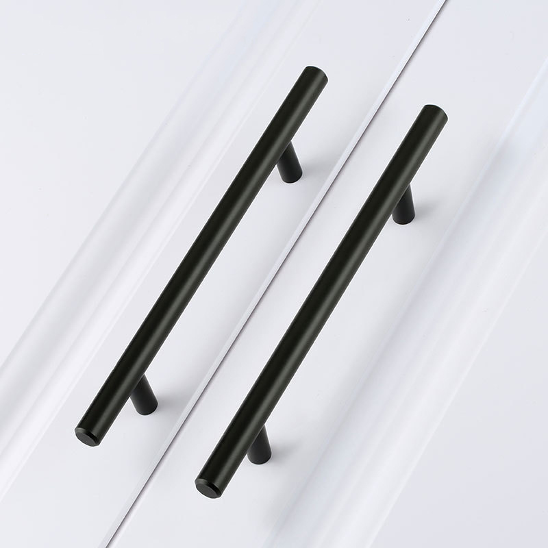 Win Top 3 Inch Cabinet Pulls Matte Black Stainless Steel Kitchen Drawer Pulls Cabinet Handles 5 Inch Overall Drawer Pull