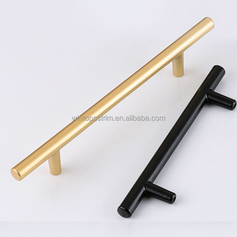 Win Top 3 Inch Cabinet Pulls Matte Black Stainless Steel Kitchen Drawer Pulls Cabinet Handles 5 Inch Overall Drawer Pull