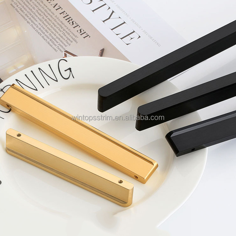 Win Top Luxury Cabinet Handles Long Cabinet Hardware for Drawers Dresser Furniture Pulls Kitchen Cabinet Pulls