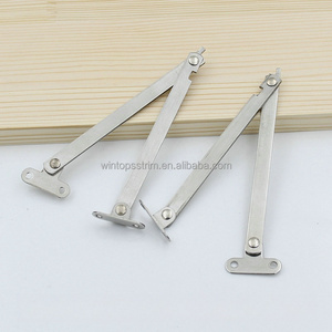 Cabinet Stays Lid Cabinet Door Folding Pull Rod Thickened Iron Two-fold Supporting Rod