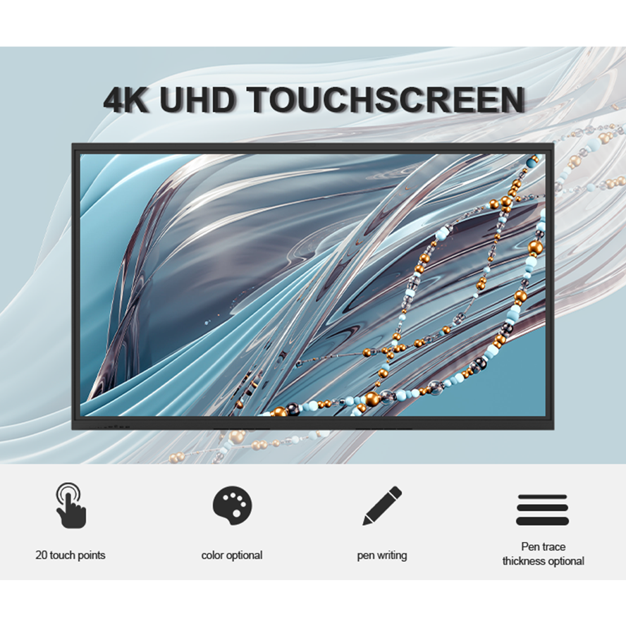 Interactive Flat Panel For Education Room Electronic Smart Board Interactive Electronic White Board All In One Machine