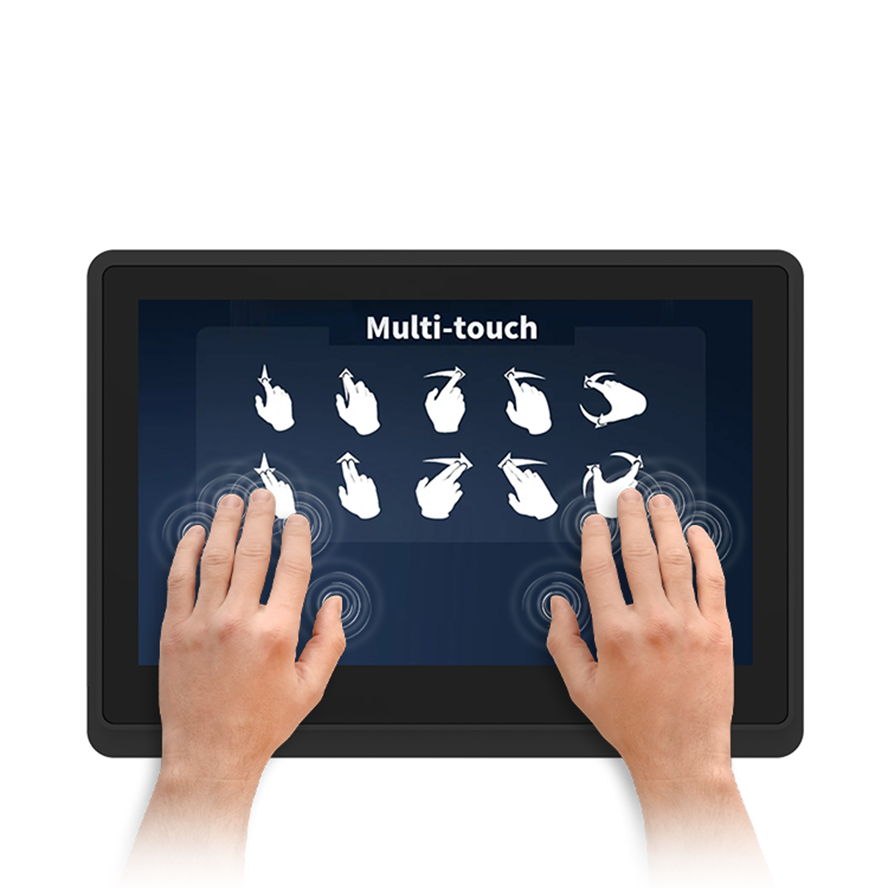 OEM 7 inch - 24 inch Marine displays ip67 ip65 waterproof 1000 cd/m2 1500 nits high brightness touch screen lcd Monitor