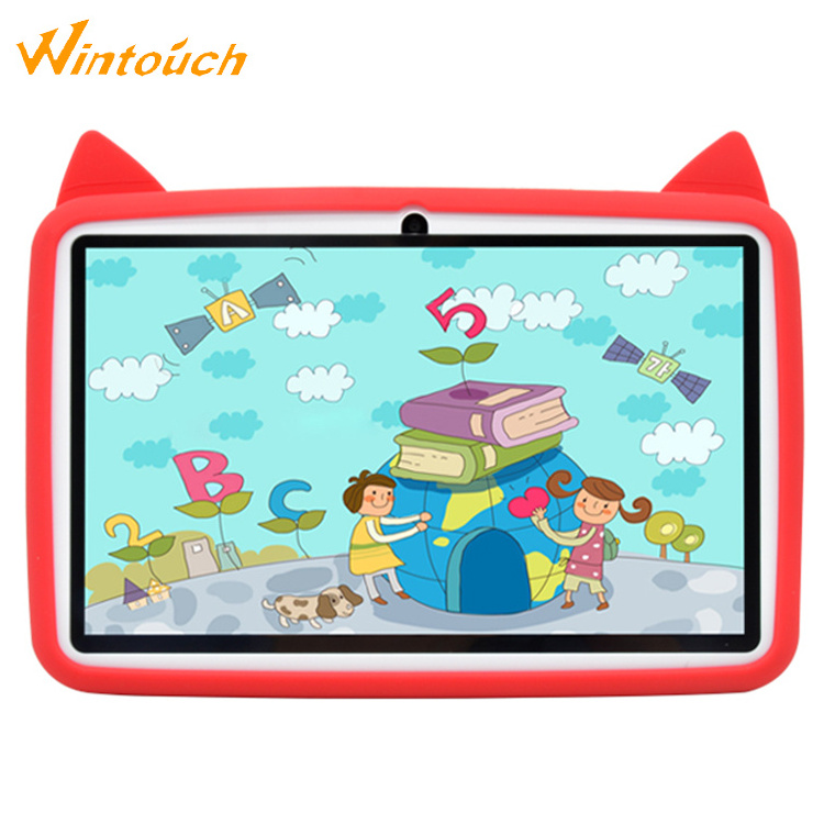 Children tab 7 inch allwinner android 4.4 kitkat tablet educational for kid