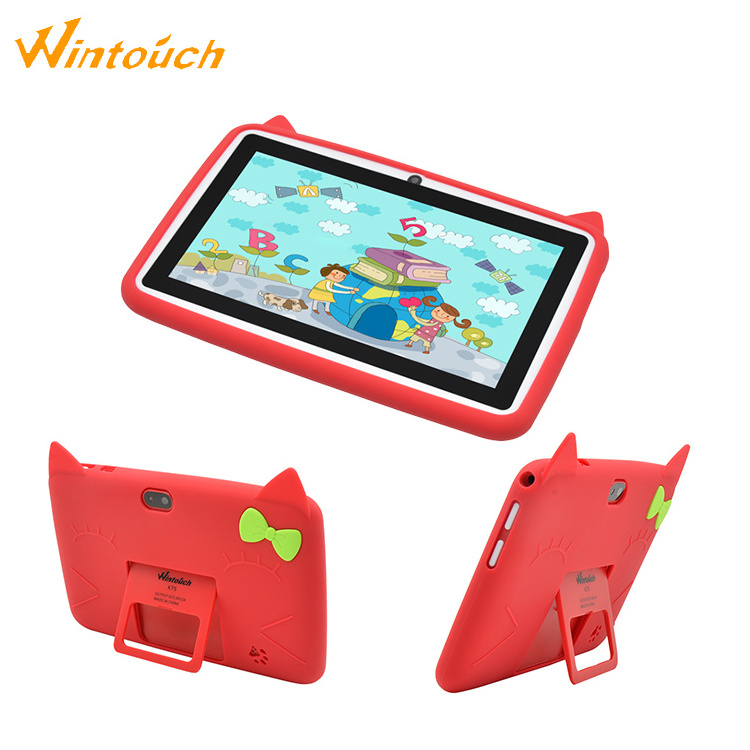 Children tab 7 inch allwinner android 4.4 kitkat tablet educational for kid