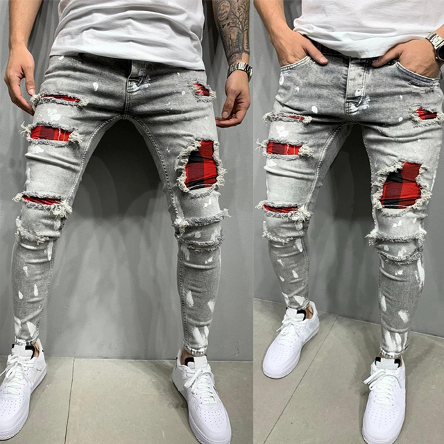 Wholesale custom denim jeans men,fashion style New Jogger jean pants for men,high stretch oem men's jeans