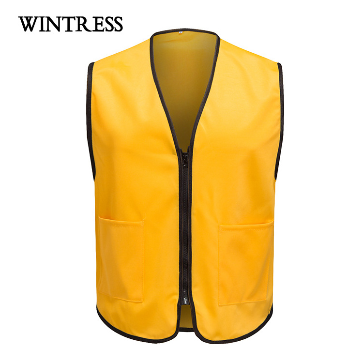 High quality mesh mens vest outerwear men's workwear multi pocket work vest